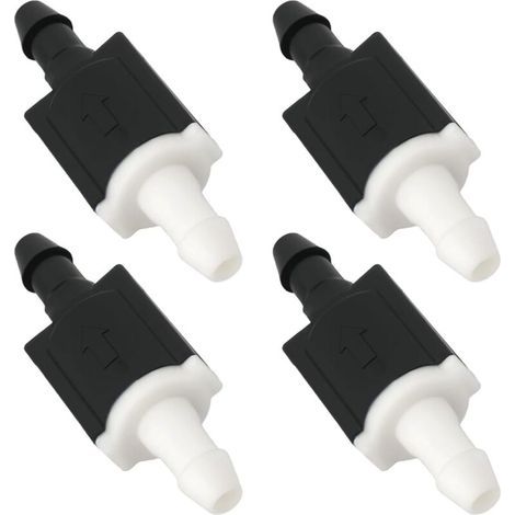 Set di 4 valvole di non ritorno per liquido lavavetri 85321-26020 8532126020 1K6863447A Compatibile con Toyota 41 x 14 mm (1/4)