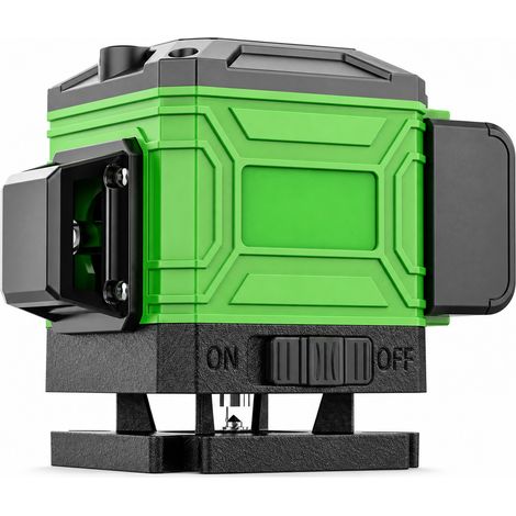 Selbstnivellierendes Laser-Nivelliergerät 8 grüne Linien für Wände hohe Präzision (1/5)