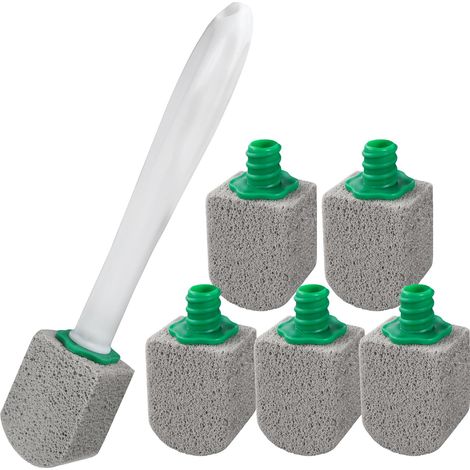 Pierre Ponce Brosse Toilettes WC, 6 Recharges de Nettoyage Ponce (1/5)
