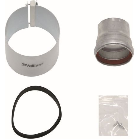Vaillant Übergangsstück turboTEC 60/100 mm auf 63/96 mm, Alu, 303844 (1/3)