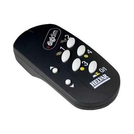 Mando a distancia por infrarrojos Helvar 303 Digidim