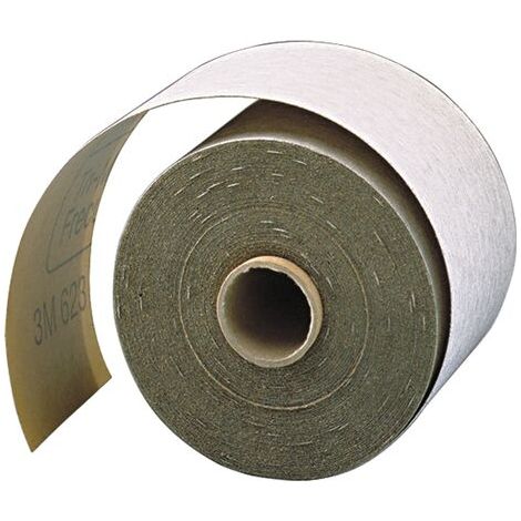 Rouleau de papier abrasif 618 115mm K.180 pour laque/métal SiC (1/2)