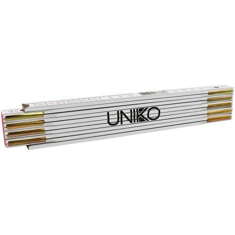 DOPPIO METRO 'UNIKO' colore bianco 10 PZ