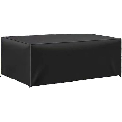 Housse Table de Jardin 200 x 160 x 70cm, Housse de Protection Bâche Résistante aux Intempéries et aux Déchirures 210D Oxford pour Mobilier Salon de Jardin (1/5)