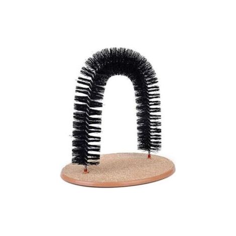 Brosse à poils de chat dispositif de frottement pour chat à gratter jouet pour chat fournitures pour animaux de compagnie chat (1/5)