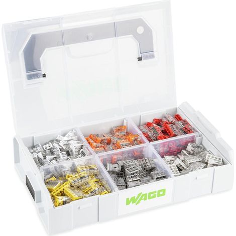 Kit di connettori a spinta da 4 mm, serie 2773, L-BOXX MINI 2773, 380 pezzi