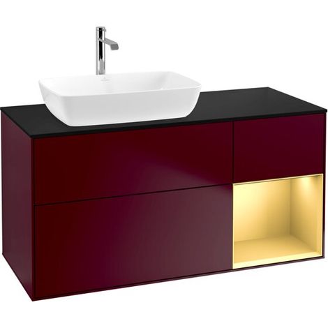 Villeroy & Boch F812HFHB Meuble sous-lavabo Finion F81 (1/2)