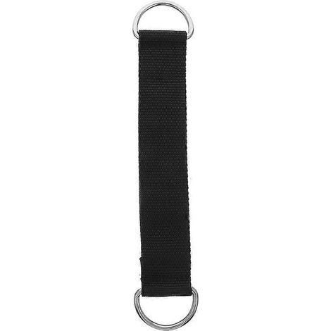 Stück Praktischer Fitnessgeräte-Gurt, strapazierfähiger Rollen-Hängegurt (Schwarz)-27.00X3.80X0.30CM-Black (1/4)