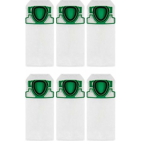 Confezione da 6 Sacchetti Polvere per Aspirapolvere Vorwerk Folletto Vk200 (1/5)