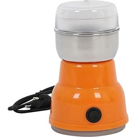 Moulin à café électrique pour grains de café, épices et noix, idéal pour la cuisine, la maison, le bureau et les voyages.-AquaForge (1/5)