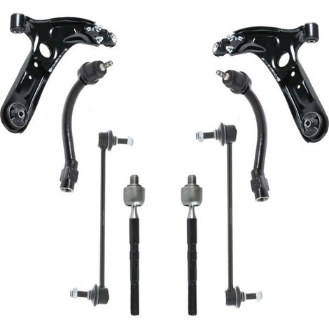 KIT BRACCIO OSCILLANTE 8 PEZZI COMPATIBILE CON HYUNDAI i30 (GD) 1.6 CRDi 11.2011 - 12.2 / Kit Sospensione Completo OE/OEM / Bracci Oscillanti + Testine Sterzo / Sostituzione Diretta OEM