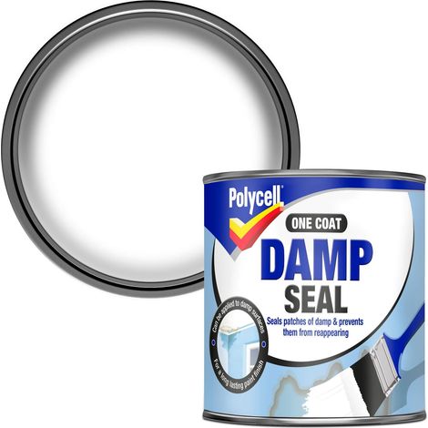 Polycell 5093043 Damp Seal Paint 1 litre PLCDS1L