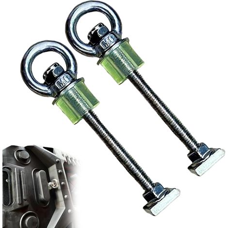 Boulons à rainures en T, Accessoires pour Barres de Toit, vis pour Porte-Bagages, pour vélo, Kayak, Voiture, SUV, Snowboard, Camping, Voyage (1/5)