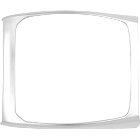 Pour BMW Série 3 G20 G28 325 (2019-2020) - Enjoliveur de grille d'aération arrière en ABS argenté (1/5)