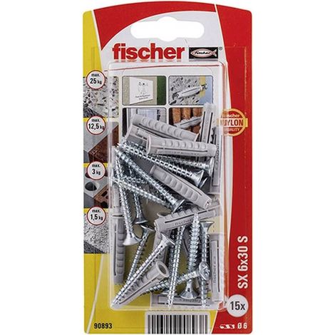 Ampolla de Tobillo + Viu Fischer Sx 6x30 Sk Nv 15 uds Viu 40mm 90893