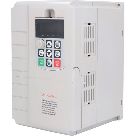 Convertisseur de fréquence, convertisseur de moteur universel 5.5KW, entrée monophasée 220V, sortie triphasée 380V (1/5)