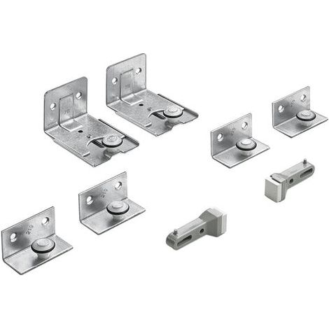 Hettich MB-Türführungsset, unten, einliegend, 25kg, STB 11, 45081 (1/4)