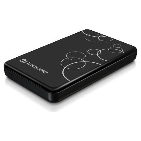 Transcend StoreJet 25A3K Externe Festplatte 1 TB Schwarz (1/4)