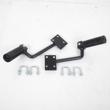 Platine de repose pied passager Metalmena pour Scooter Aprilia 50 (1/2)