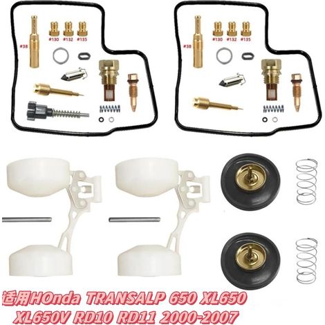 Le kit de réparation est compatible avec les Honda Transalp 650 XL650 XL650V RD10 RD11 2000-2007.