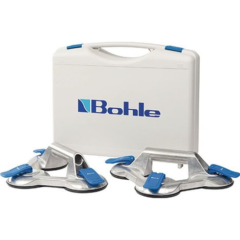 VERIBOR  Juego  de  ventosas  Cap.  100kg  Diám.  cabeza  120mm  3  cabezas  Aluminio  2  pzs./juego  -  BO  S3.021 (1/4)