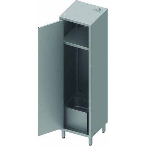 Armoire Haute Inox Avec Lave Mains - Hauteur 2000 mm - Stalgast