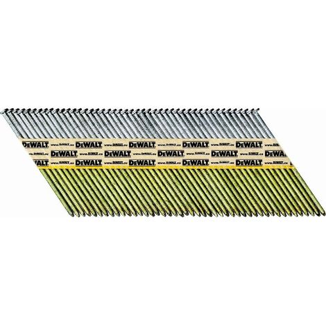 Punte dentate DEWALT 2,8 x 63 mm - Scatola da 2200 – DNPT28R63Z