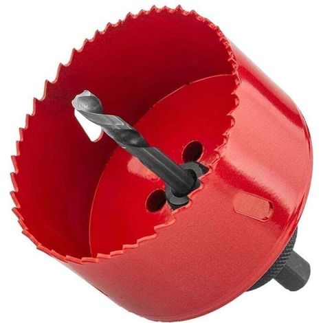 Scie cloche bimétallique M42 - Diamètre 145mm - Pour bois, plastique, aluminium - Tige robuste - Usage intensif