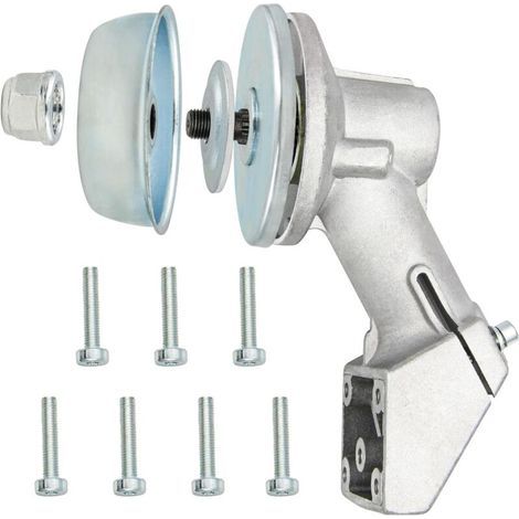 Tête de boîte de vitesses de coupe-bordures 4137 640 0100 pour débroussailleuses Stihl FS90 FS90R FS94 FS94R FS100RX FS110 FS120 FS130 FS130R FS200 FS240 FS240R FS250 FS-KM FS44 FS80 FS83 FS85 (1/4)