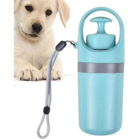 Ramasse-crottes JZSH portable chiens distributeur sacs intégré sans contact facile transporter (1/5)