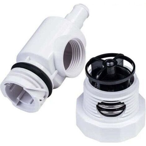 Adattatore a sgancio rapido D29 UWF compatibile con il robot pulitore automatico per piscine Polaris 180 280 380 e con la valvola di regolazione della pressione 9-100-9002 di Poweka. (1/4)