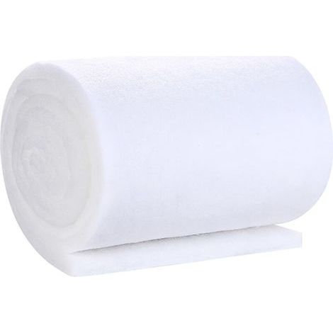 1 pièce de ouate de filtration aquarium, 1m x 12cm Matériel de filtration aquarium, Eponge de filtration aquarium Coton biochimique pour aquarium bac à poissons (1/5)