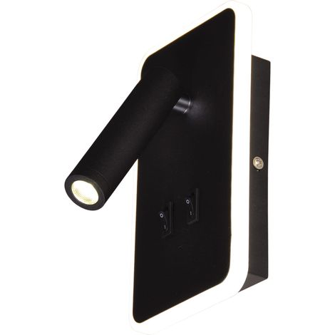 Lámpara de pared rectangular moderna con tira LED Kaja SET K-8106 (1/4)