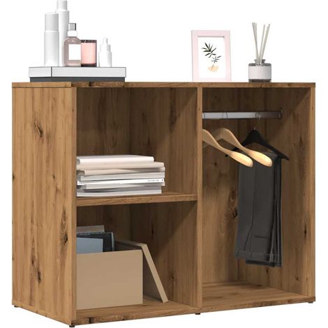 vidaXL Dressing Cabinet Artisan oak 80x40x65 cm Engineered Wood