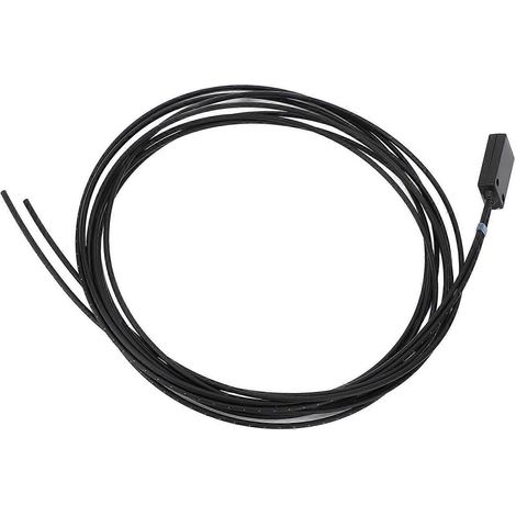 Faseroptischer Sensor, 0–210 mm Erfassungsabstand, flexibles Kabel, Flächenreflexion, optische Fasersonde