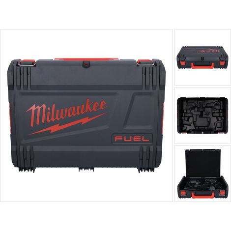 Maletín Milwaukee HD-Box para taladro de impacto M12 FPD2 + llave de impacto FID2 + accesorios (1/5)