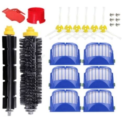 PièCes de Rechange pour IRobot Roomba 671/692 Robot Aspirateur Accessoires Brosse Principale Brosse LatéRale Filtre Hepa (1/4)