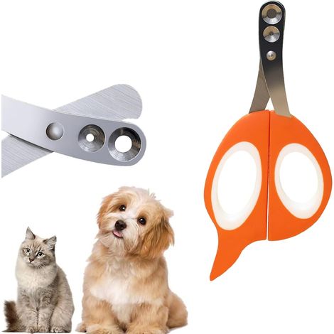 Coupe Ongles Chat Professionnels, Coupe Griffes Securité avec Précision pour Chien, Petits Hamster, Lapins, Animaux (1/5)