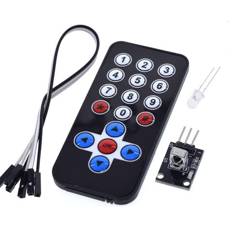 New Style Wireless Infrared Remote Control Sensor Module Kits for Arduino (1/5)