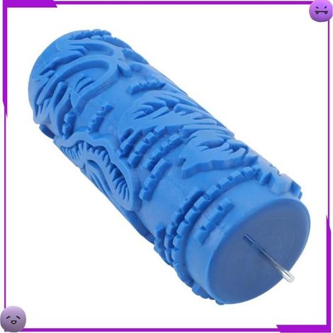 AUCUNE Rouleau de peinture à motifs Rouleau de Peinture à Motif de 5 Pouces, Rouleau Décoratif en Caoutchouc beaute hydratant (1/5)