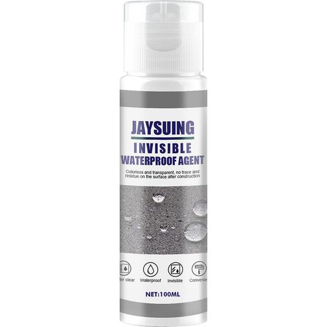 Mastic d'étanchéité imperméable, spray anti-fuite autonettoyant pour mur extérieur et toiture, colle de réparation anti-infiltration, revêtement étanche. (1/5)