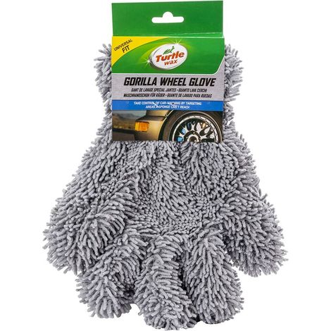 Guante Turtle Wax TW53619 Gris Limpia Llantas (1/3)