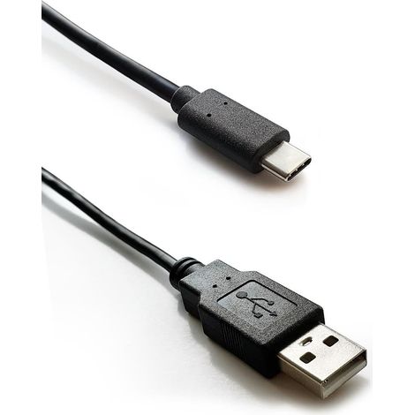 Atlantis Land P019-UB2-ACMM-1 cavo USB USB 2.0 1 m USB A USB C Nero