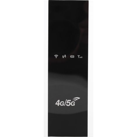 Routeur de voyage portable 4G WiFi avec emplacement pour carte SIM pour les déplacements en extérieur. Prise en charge d'un débit de 150 Mbps et connexion de 10 appareils. (1/5)