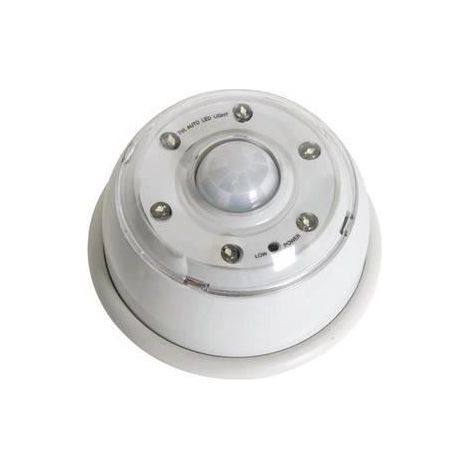 Detecteur mouvement eclairage veilleuse 6 led zll4
