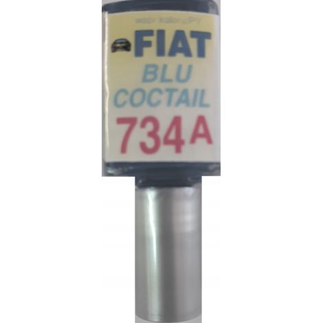 Vernice ritocco per auto da cocktail Fiat 734A BLU PER GRAFFI ARA (1/5)