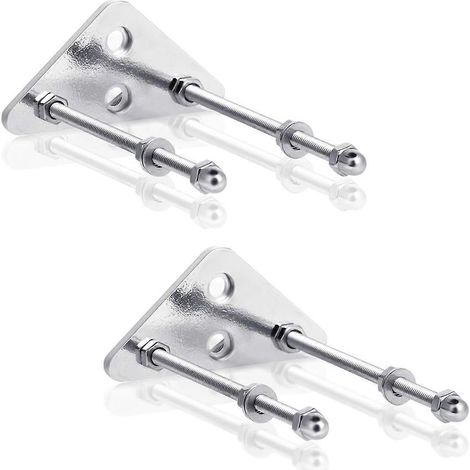 Lot de 2 supports muraux pour skateboard, permettant d'exposer et de ranger les planches. (1/5)