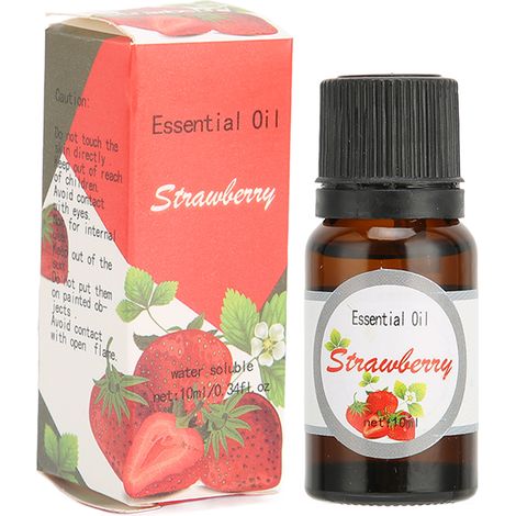 Multifunktionaler Diffusor für ätherische Öle – Natürlicher Erdbeerduft für Zuhause – Aromatherapie-Geschenk 10 ml