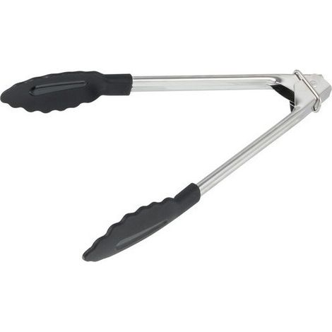 Küchenzange aus Edelstahl und Nylon 18 cm