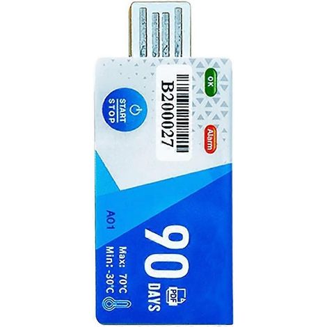 Enregistreur de température avec interface USB (90 jours) (1/5)